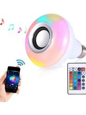 Aydogan's Bluetooth Hoparlör Akıllı LED Ampül Lamba