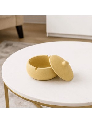 Karra Art Beton Yuvarlak Dekoratif Küllük