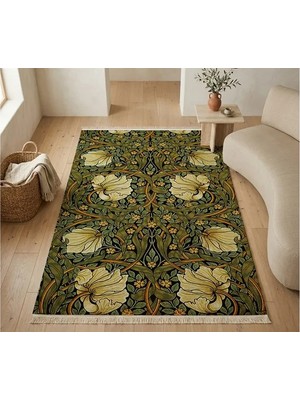 Vivense Sarmaşık Çiçekler Dokuma Taban Halı, 627 Yng 120X180 cm