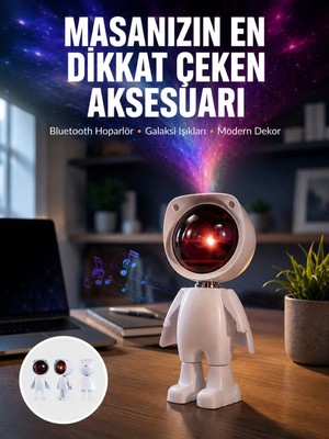 Sora Home Projektör Atmosfer Işık Lambası Projektör Güneş Lambası Masa Lambası Yeni Nesil