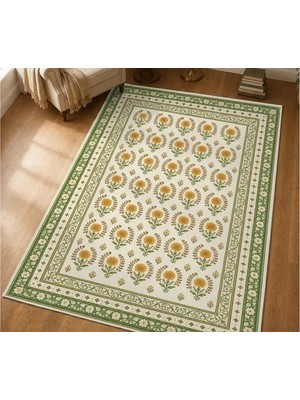 Vivense Papatya Bahçesi Dokuma Taban Halı, 648 Yng 150X230 cm