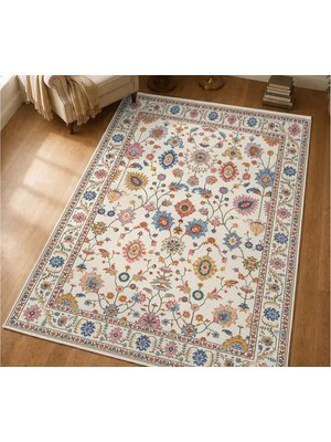 Vivense Renkli Motifler Dokuma Taban Halı, 651 Yng 150X230 cm