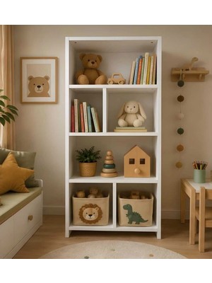 Pema Home %100 Mdf Çocuk Kitaplığı