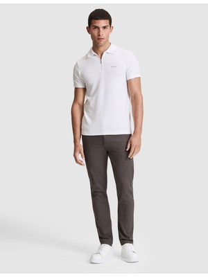 Pierre Cardin Erkek Kahverengi Slim Fit Jean Pantolon 50317311-VR197