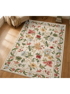 Vivense Çiçek Mevsimi Dokuma Taban Halı, 645 Yng 120X180 cm