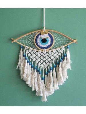 Mentra Online Rüya Kapanı Düş Kapanı Dream Catcher Göz Tasarımı Roshıta 114 38X42 cm
