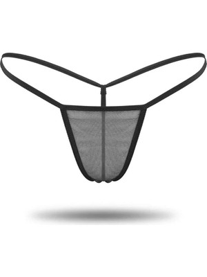 Mentra Online Transparan Tül String Tanga