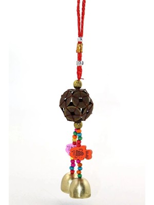 Mentra Online Metal Şans ve Bereket Çanı Dekoratif Obje 26 cm