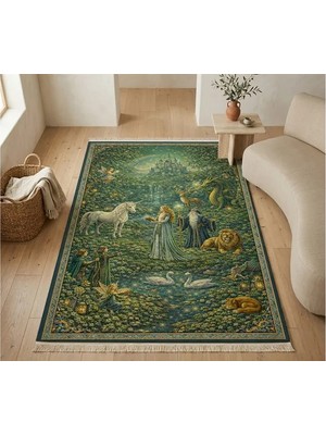 Vivense Elf Diyarı Dokuma Taban Halı, 631 Yng 100X150 cm
