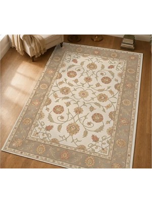 Vivense Çiçek Sarmaşığı Dokuma Taban Halı, 644YNG 120X180 cm