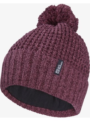 Jack Wolfskin Medley Knit Kadın Bordo Bere