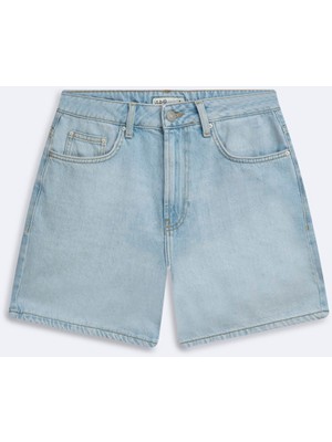 LTB Lızzıe Regular Yüksek Bel Light Indigo Jean Şort