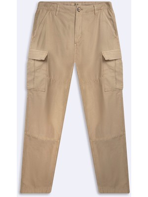 LTB Gabardin Kargo Bej Pantolon