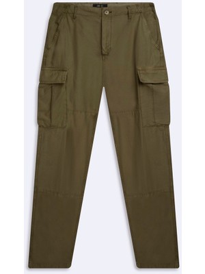 LTB Gabardin Kargo Yeşil Pantolon