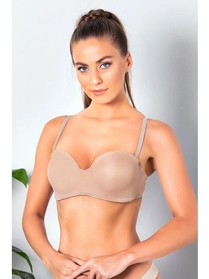 Beruflic Straplez Lotus Sütyen Cappucino