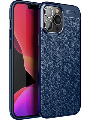 Muratech Newface Iphone 15 Pro Kılıf Auto Focus Kapak - Lacivert