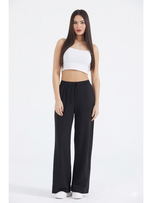 Thiff Gymwear Kadın Modal Kumaş Bağcıklı Eşofman Altı