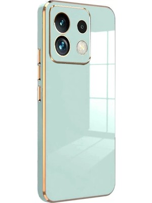 Muratech Newface Xiaomi Poco M6 Pro 4g Kılıf Volet Silikon -  Yeşil
