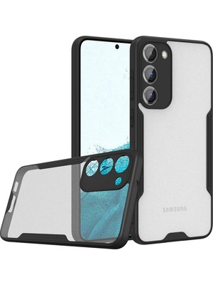 Muratech Newface  Galaxy S23 Plus Kılıf Platin Silikon - Siyah