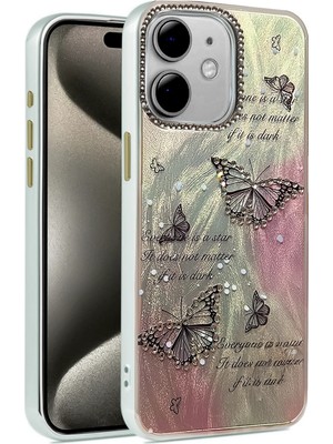 Muratech Newface Iphone 11 Kılıf Blade Aynalı Desenli Kapak - Desen 6