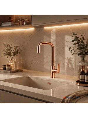 Kale Sempre Plus Rose Gold Mutfak Bataryası