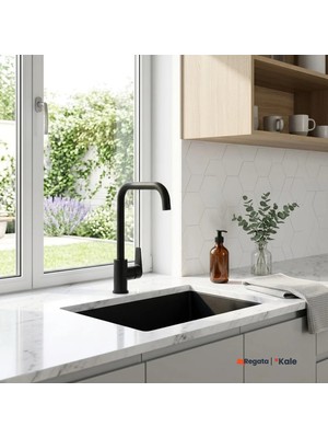 Kale Sempre Plus Mat Siyah Mutfak Bataryası