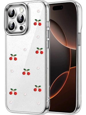 Muratech Newface  Iphone 15 Pro Max Fiyonk Desenli Kapak - Desen 9