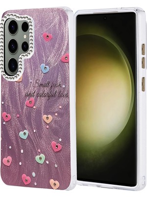 Muratech Newface  Galaxy S25 Ultra Kılıf Blade Aynalı Desenli Kapak - Desen 8
