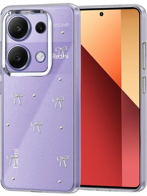 Muratech Newface Xiaomi Redmi Note 13 Pro 4g Fiyonk Desenli Kapak - Desen 1