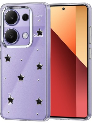 Muratech Newface Xiaomi Redmi Note 13 Pro 4g Fiyonk Desenli Kapak - Desen 4