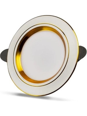 5W LED Spot 3 Renk Gold Kasa Noas