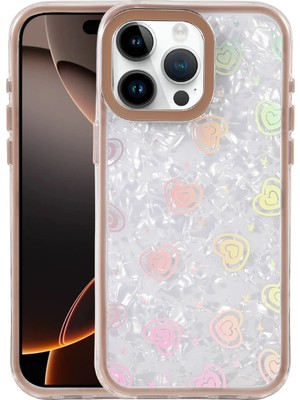 Muratech Newface  Iphone 16 Pro Max Lumi Desenli Kapak - Çöl Titanyum