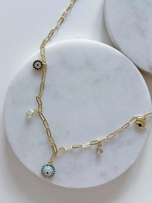 Charmlucky Özel Seri Göz Charm Kolye