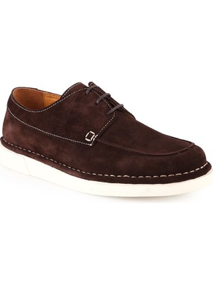 Libero L6042 Hakiki Süet Erkek Günlük Ayakkabı - Hafif Eva Tabanlı Casual Derby Model