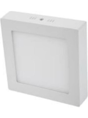 18W Kare LED Panel Sıva Üstü Kare 6400K Alüminyum Kasa Beyaz CT-5234B HSPLİNM-5450