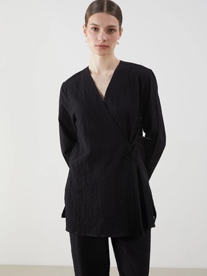 Lc Waikiki Yeni Sezon Kruvaze Yaka Kadın Kimono