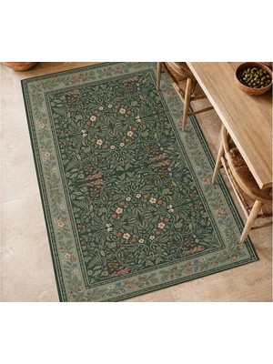 Vivense Zümrüt Bahçe Dokuma Taban Halı, 642YNG 120X180 cm