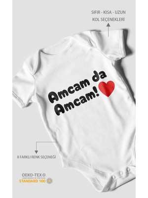 Morivo Kids Amcam Temalı Kısa Kollu Bebek Body %100 Pamuk