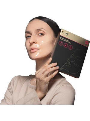 Faq Glass Skin Kolajen Yüz Maskesi – Peptitlerle Nemlendirici ve Aydınlatıcı Cilt Bakımı – Gözenek Sıkılaştırıcı ve Leke Giderici – Yüz Bakımı ve Cam Gibi Cilt Işıltısı Için Kolajen Maske (5 Adet)