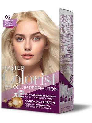 Set Saç Boyası 0.2 Baby Blonde