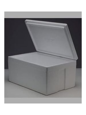 Viyol Pazarı Strafor Köpük Kutu 56X43X30 cm 20 kg - 1 Adet K-1