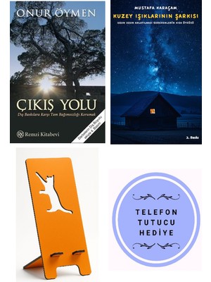 Remzi Kitabevi Çıkış Yolu - Onur Öymen + Kuzey Işıklarının Şarkısı + Telefon Tutucu