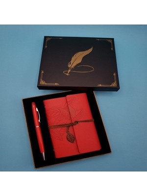 Ett Defter Kalem Kırmızı Renk