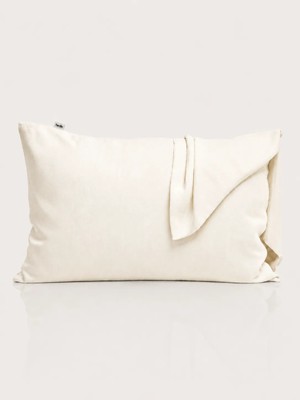 Hedie Nara Ivory %100 Cupro Vegan İpek Yastık Kılıfı - Anti Aging Cilt ve Saç Bakımı 50x70 cm