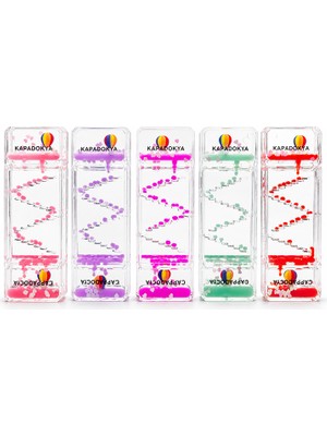 Lavly Dekoratif Kapadokya Temalı Sıvılı Kum Saati 16X6 cm