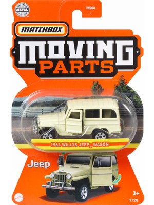 Urfakent FWD28 Matchbox™ 1:64 Arabalar (Açılır Parçalar) Asorti Seçilemez.
