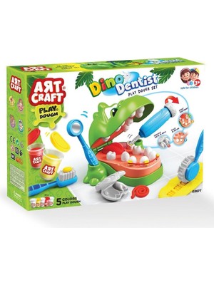 NW NessiWorld 03677 Dino Dişçi Hamur Set