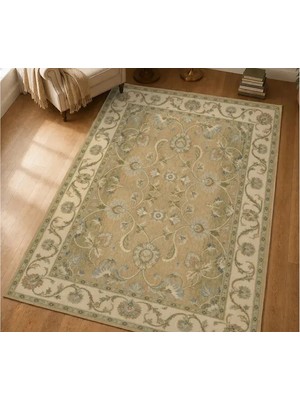 Vivense Vintage Kilit Dokulu Dokuma Taban Halı, 694 Yng 100X150 cm