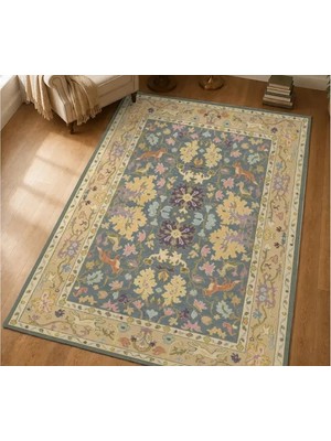 Vivense Orman Zamanı Dokulu Dokuma Taban Halı, 700 Yng 150X230 cm