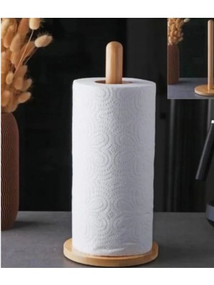 Empressco Bambu Masaüstü Rulo Kâğıt Havluluk, Şık ve Kullanışlı Tasarım